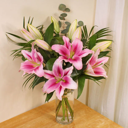 Pink Lilies Bouquet