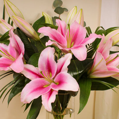 Pink Lilies Bouquet