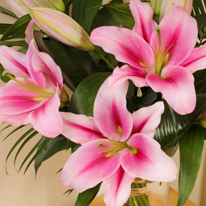 Pink Lilies Bouquet