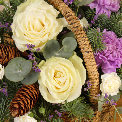 Winter Frost Basket